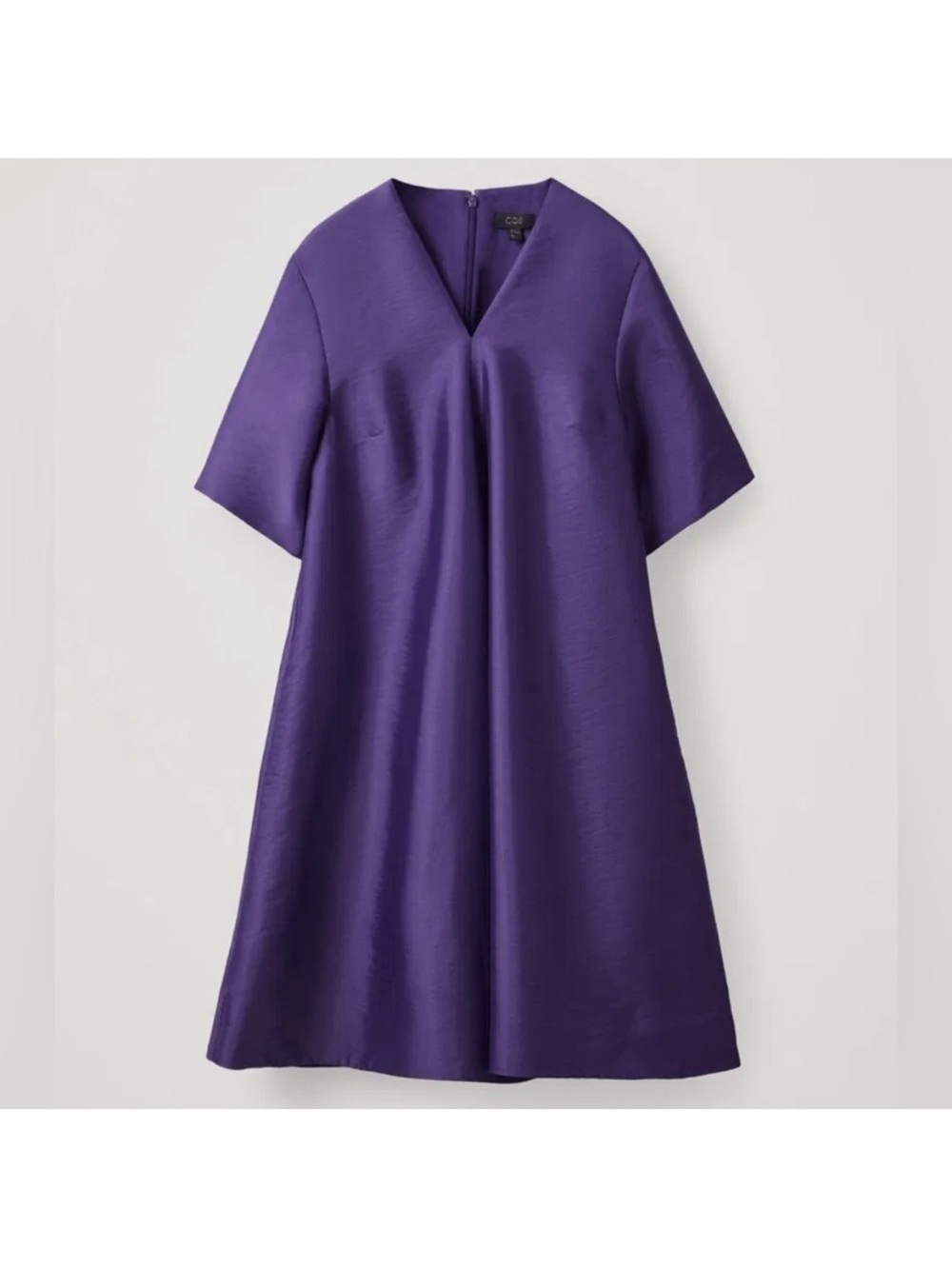 NWT Royal Purple COS A-Line Dress 💜✨ - Picture 4 of 8
